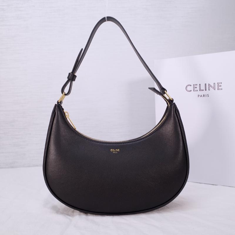 Celine Shoulder Handbag 193952 (193953) Full leather black